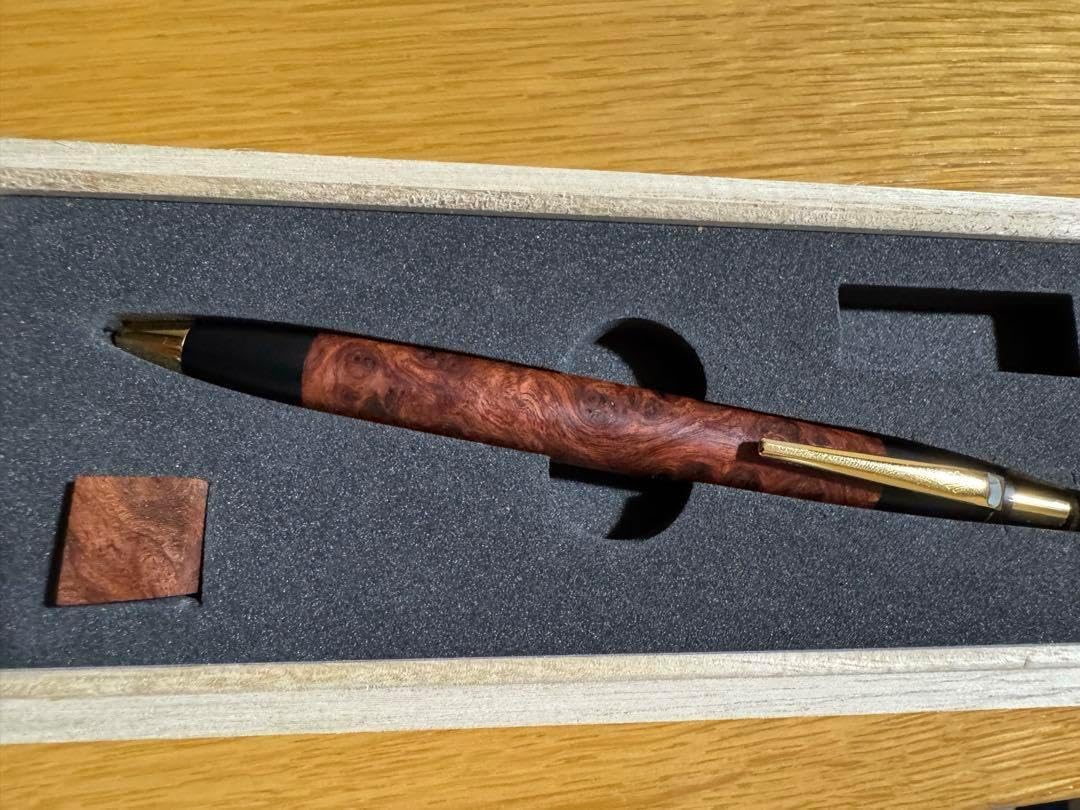 野原工芸 特上花梨瘤 ボールペン 野原工芸 特上花梨瘤のボールペン